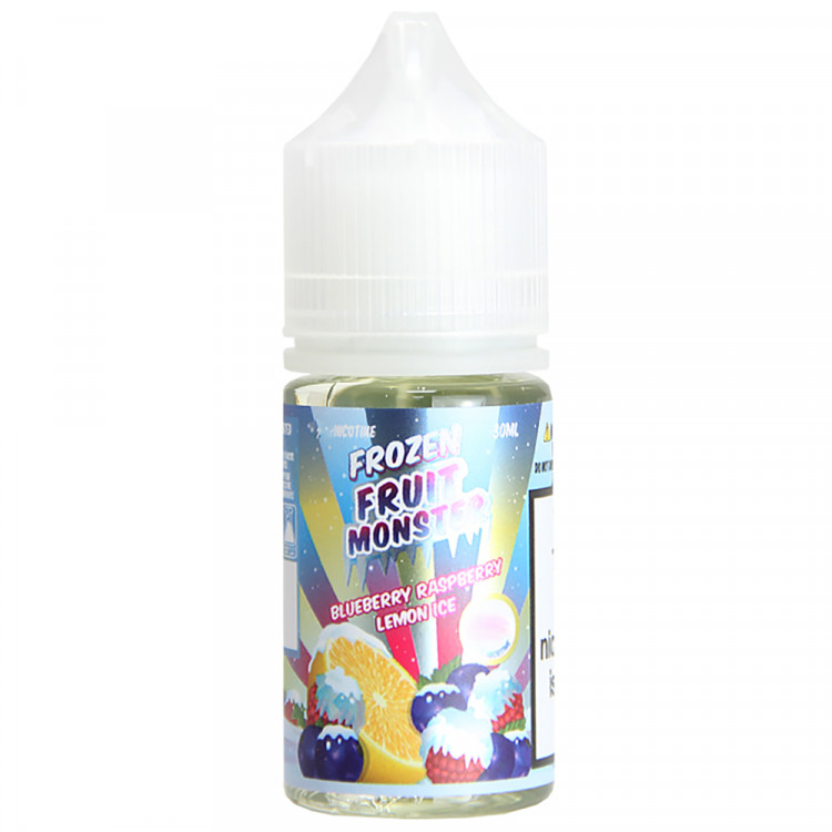 Жидкость Frozen Fruit Monster - Blueberry Raspberry Lemon Ice (Черника, Малина, Лимон со льдом) 30 мл 3 мг