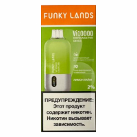(М) Одноразовая электронная сигарета Funky Lands Vi 10000 - персиковая колада (М) Одноразовая электронная сигарета Funky Lands Vi 10000 - персиковая колада